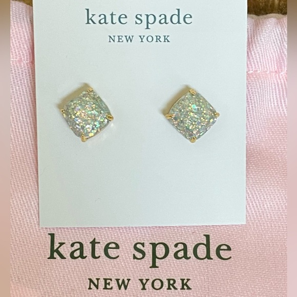 New! Gorgeous Kate Spade Sparkly Earrings - Picture 3 of 6